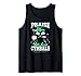 Lobe ihn mit lauten Becken Drumming Christian Drummer Tank Top