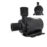 Mini pompe à eau DC12V/24V 1000L/H, moteur sans balais, submersible, for aquarium, chauffe-eau, pompe de surpression for douche