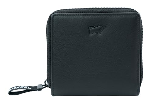 BRAUN BÜFFEL Capri Zip Wallet S Black
