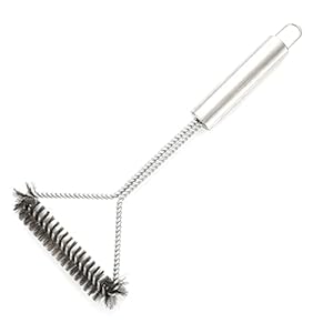 BBQ Barbecue Borstel Tool Kruldraad Borstel Reinigingsborstel Roestvrijstalen Reinigingsborstel om het oppervlak schoon…