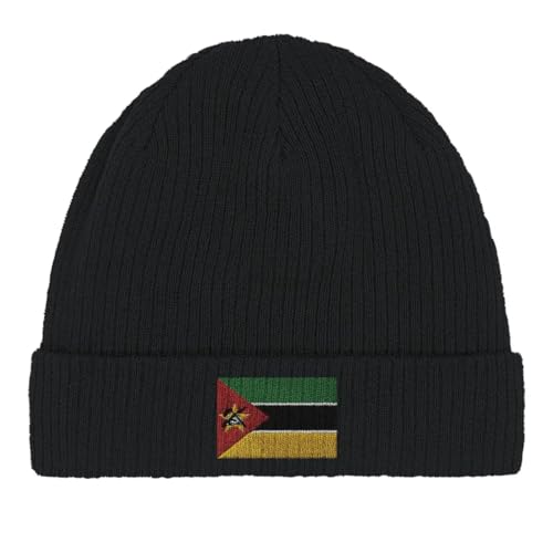 Bonnet en coton drapeau du Mozambique souple et léger pour adultes