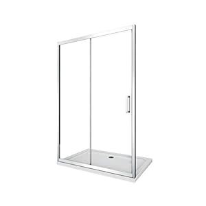 Douchegoot schuifdeur, Nicchia Anticalcare, 110 x 115 cm