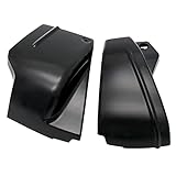 Motorcycle Left & Right Battery Fairing Covers Side Panel Oil Tank Cover for Yamaha V-Star 650 / DragStar 650 / XVS650 / XVS650A Custom Classic(Glossy Black)