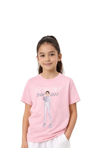 Image of KlothoMAIA Fencing Graphic T-Shirt for Girls