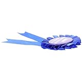 TIKODIDA Badge pour Anniversaire Décoratif en Tôle Bleu Épingle pour Fête, Accessoire Unique et Délicat pour Mariages et Anniversaires