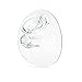 ELVIE Pump Breast Shield - 21mm | 2 Pack Nipple Shield Flange for Pumping Breast Milk | Breast Feeding Essentials for Electric Breast Pumps | BPA Free Breast Shells | Breast Pump Bra Compatible