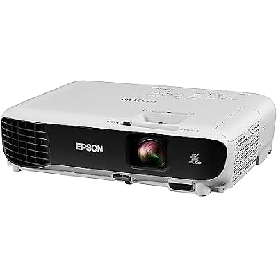 Epson Ex3260 Business V11h842020 3Lcd Projector, Black/White