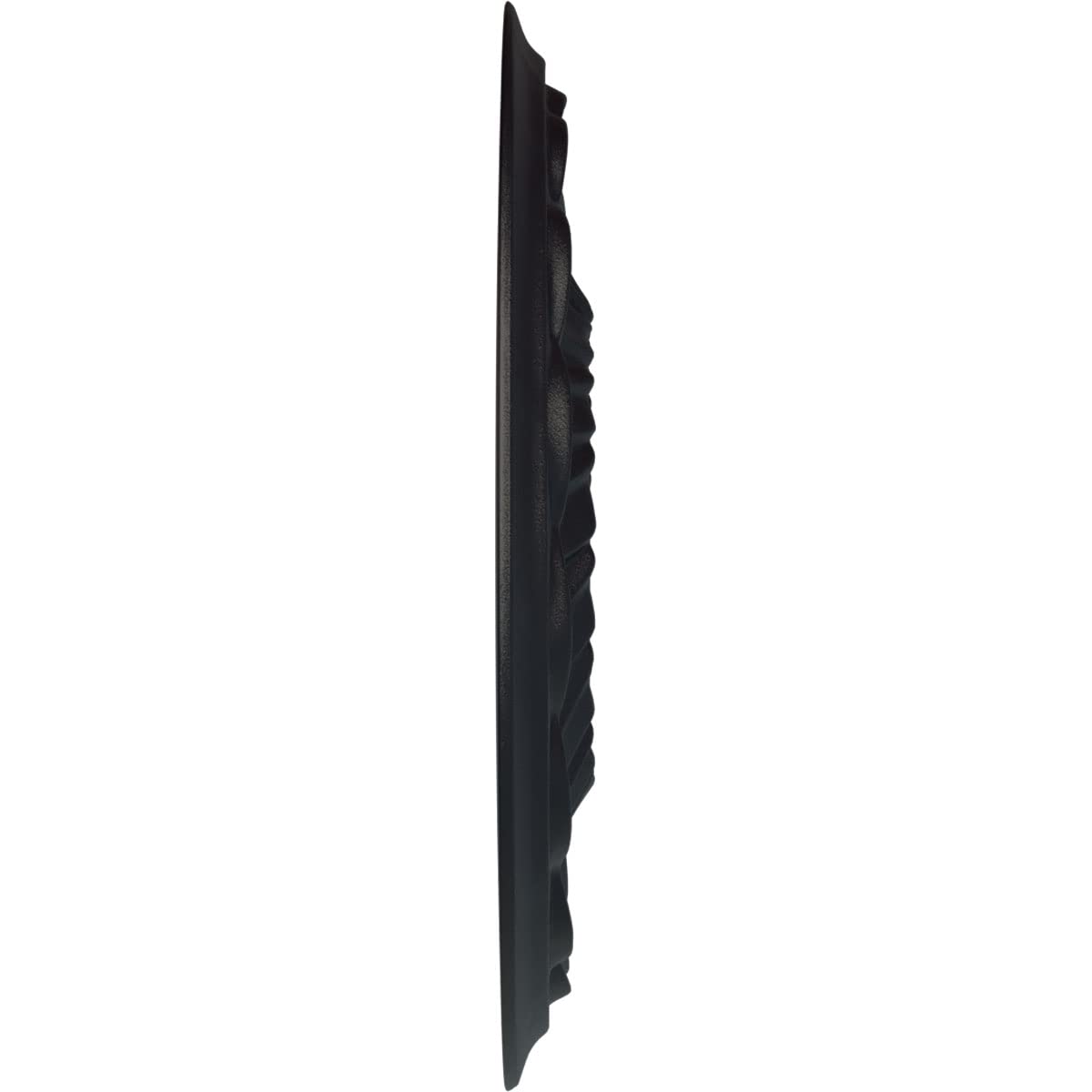 Ekena Millwork Jet Blackthorne Ceiling Medallion, Steel Gray — Amazon image 3