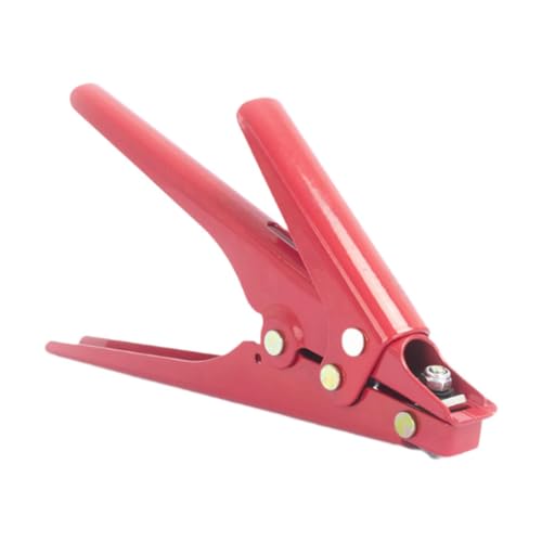 perfeclan Strumento per fascette stringicavo, serraggio automatico, gestione cavi, strumento portatile per tensionamento e taglio per ufficio industriale,