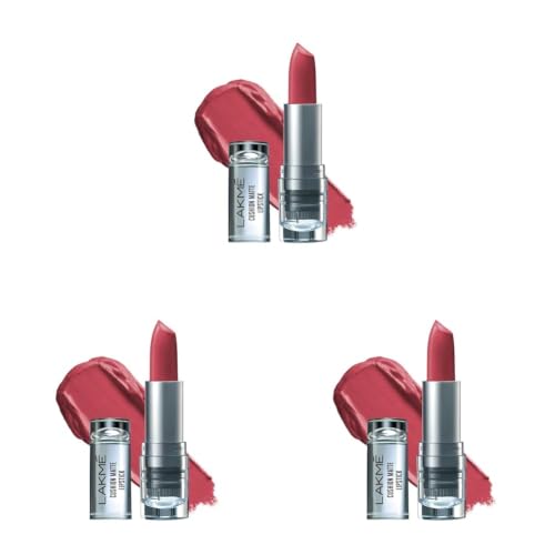 Image of LAKME Cushion Matte lip MauveSpice (Pack of 3)