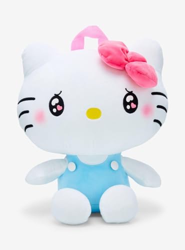 Hello Kitty Kawaii Eyes Figural Plush Backpack Multi None