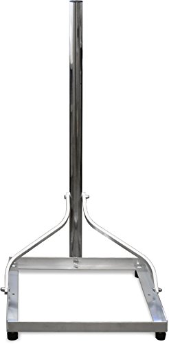 Satix BAFU50-01 - Stand para terraza con balcón (para losa de hormigón de 50x50 cm) Color Plata Cover