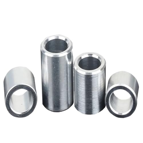 Entretoises M3.1 aluminium sans filetage tube espacement rondelle creuse ronde 3.1x6x30mm 10pcs