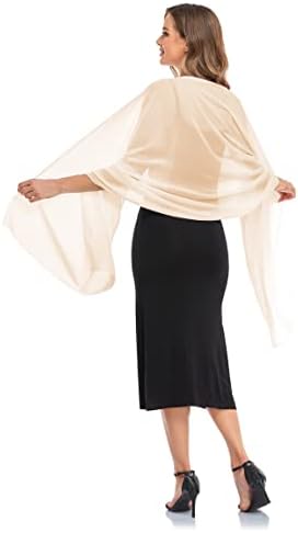 Shawls and Wraps for Evening Dresses Sheer Wedding Scarf for Bridal — 사진 6