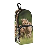 Multifunción: el estuche puede satisfacer las necesidades de estudio, oficina, salidas, viajes, etc. No es solo una bolsa de papelería para estudiantes, sino también una bolsa de viaje, bolsa de cosméticos y suministros de escritorio para hombres, mujeres, niños y niñas.