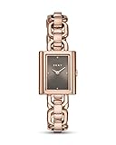 dkny uhr gold glitter Farbe: silber DKNY Damen-Uhren Analog Quarz One Size Rosé Edelstahl 32002071