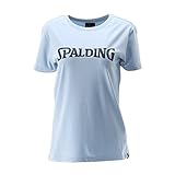 Natürliche Bewegungsfreiheit Spalding T-Shirt Frau Logo