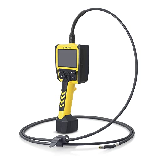 TROTEC VSC 3008 Videoskop Endoskopkamera mit Licht Inspektionskamera Endoskop Wide-VGA-LCD-Display stufenlos abwinkelbarer Kamerakopf