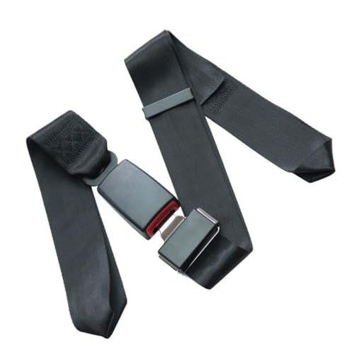 車椅子シートベルト安全ずり落ち転落 セフティー 座席後付けチェアセーフティハーネ簡単装着 姿勢保持左右固定タイプ車いす用小物 (ブラック)