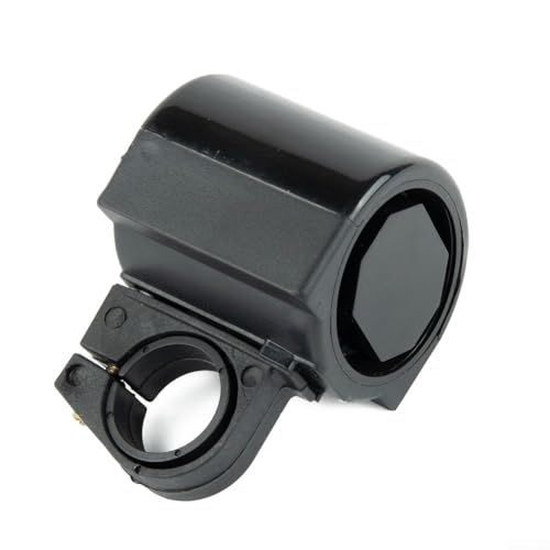 ZWEquipint Motorrad batteriebetriebene laute Luft für Hupensirene, 90 dB elektrisch für Lenker 2,0-2,5 cm, ABS-Kunststoff-Sicherheitsvorrichtung, schwarz