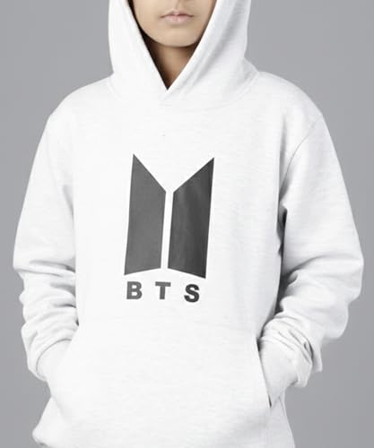 Image of KYDA KIDS Boys Cotton Regular Fit Hooded Neck Hoodies - Sweatshirt with Hoodies Full Sleeves Winter Wear, Long Sleeve Sweatshirts for Boys