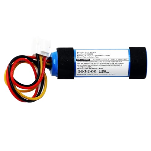 Fayerkar ist geeignet für [Harman/Kardon] Onyx Studio4, Satelliten Ring 4 Audio Akkus, ICR2265 Akkus (3000mAh; 3.7V)