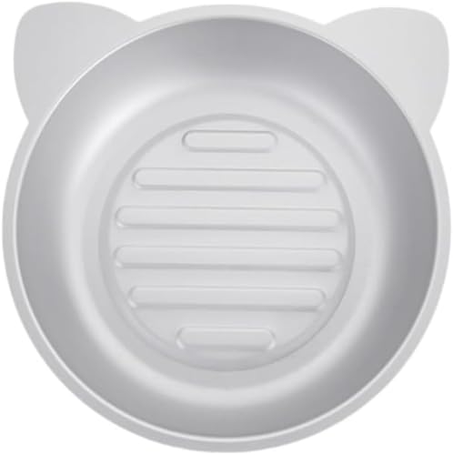 YAKINO猫ポット 猫ベッド 猫ポット 夏 ひんやり アルミ製 猫ベッド ポット ベッド アルミ製 パッド 感 滑り止め 熱中症 夏用品 小型犬 中型犬 犬小屋 室内用 (S)
