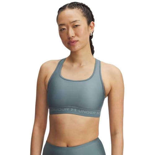 Image of Under Armour Plus Size Cross-Back Mid Bra