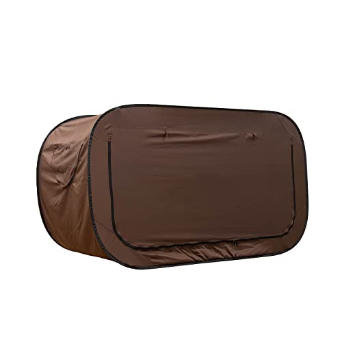 YFGEYS Zelt Smart Für 1-2 Personen,Herausnehmbare Hauszelt Hauszelt Wasserdicht, Ventilat Gruppenzelt, Campingzelt, Familienzelt,Coffee Bed,190 * 90 * 100cm