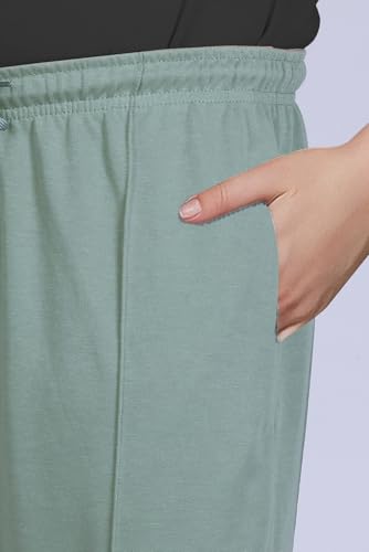 Image of CUPID Woman Plus Size Easy Cotton Track Pants, Comfortable Lower, Trouser, Joggers, Lounge Wear, Night n Daily Wear, Pajama, Travel Pant