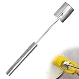 2026 New Corn on the Cob Remover Long Handle Stainless Steel Corn Stripping Tool, Corn Peeler Corn Peeler for Corn on the Cob, Corn Cob Stripper, Stainless Steel Corn Stripper Tool (1 PCS)