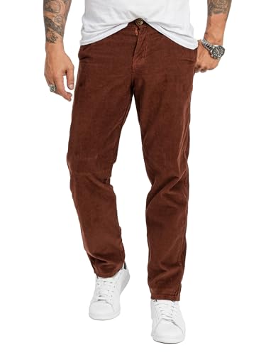 Rock Creek Herren Cordhose Chino, Regular Fit, Straight Cut, klassischer Cord-Chino Style, weich & strapazierfähig, lässig-elegant für Büro und Freizeit, Ocker, Größe W31 L32 RC-2156