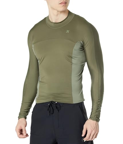 Camiseta Hurley L/S Hombre Chnnl Crssng Pddl para días de surf