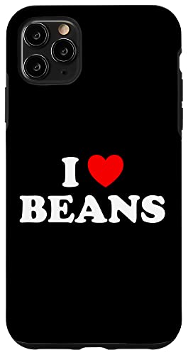 I Love Beans - Legume Fan Chili Pinto ���t���C�h�f�B�b�v�|�b�h �x�W�[ �X�}�z�P�[�X iPhone 11 Pro Max �p