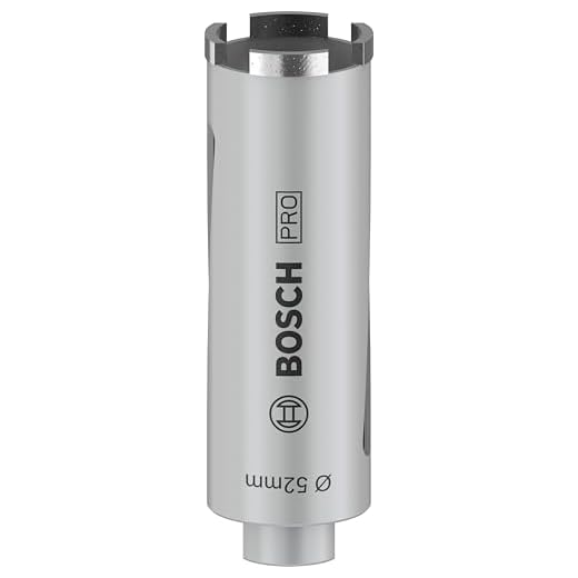 Bosch professionell diamantborrkrona torr G 1/2 tum bäst för universal (Ø 52 mm)
