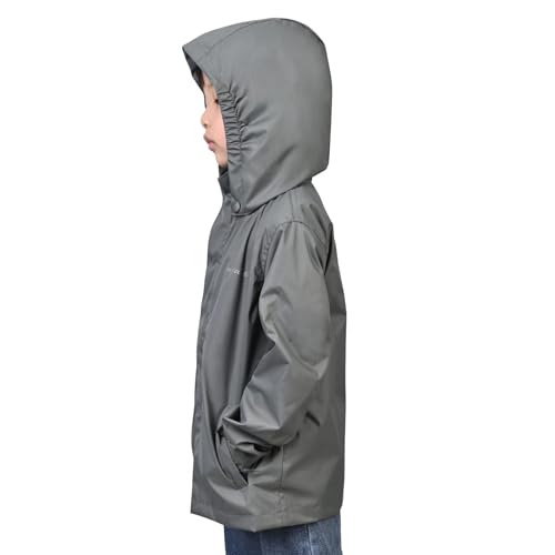 Image of Girls Boys Rain Jackets, Lightweight Waterproof Kids Rain Coats with Hood Windbreakers for Kids