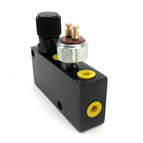 Travva Adjustable Proportioning Valve & Builtin Distribution Block With Brake Fittings #TOP6
