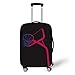 Surwin 3D Cubierta de Equipaje Protectora Suave Elástico Anti-Polvo Lavable Funda de Maleta Luggage Cover con Cremallera Viaje Cubierta de la Caja (Estante de Baloncesto,XL (30-32 Pulgadas))