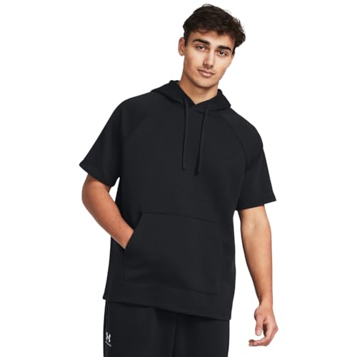 Under Armour Men's Rival Fleece Short Sleeve Hoodie