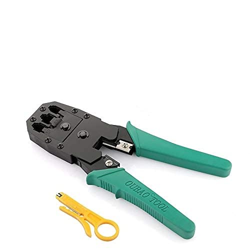 StoreIN™ 3 in 1 Modular Crimping tool for LAN wire, 8P8C / RJ-45, 6P6C / RJ12, 6P4C / RJ-11, 4P4C & 4P2C in one tool (B07P1N1NSB) Amazon Price History, Amazon Price Tracker