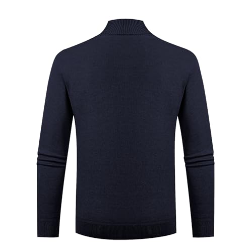 Men Casual Turtleneck Slim Fit Basic Tops Lightweight Thin Pullover Sweaters Long Sleeve Underwear Male Blouses3