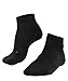 Produktbild FALKE Damen Golfsocken GO2 Short, Baumwollmischung, 1 Paar, Schwarz (Black 3000), Größe: 37-38
