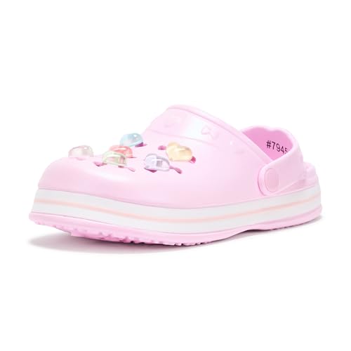 Image of Josmo Kids Double Buckle Sandals Boys Girls Adjustable Back Strap Summer Beach Pool Sandal (Size 5-10 Toddler)
