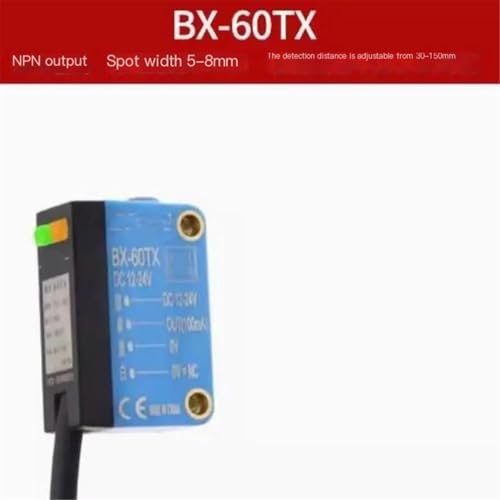 Capteur photoélectrique BX-60TX de commutation optique stable