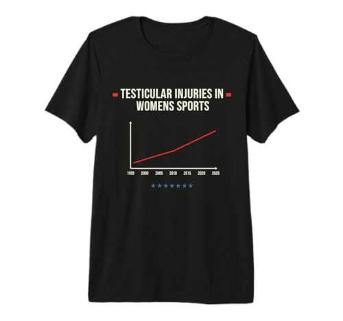 Testicular Injuries in Women's Sports Athletic Safety Design Premium Tri-Blend T-Shirt