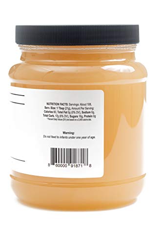 Tjo Bees Raw And Unfiltered Honey (5 Lb (80 Oz) Jar) #TOP2