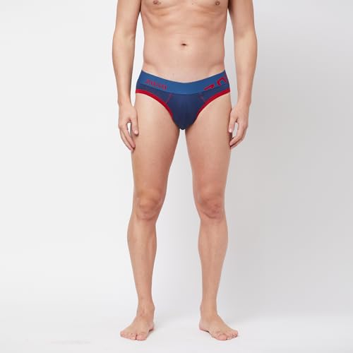Image of Zoiro Men's Brief | Soft Band | Soft No-Marks Elastic | Breathable Innerwear | Pack of 1 | Color May Vary