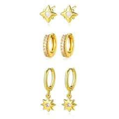 3 Pairs Earrings Style C