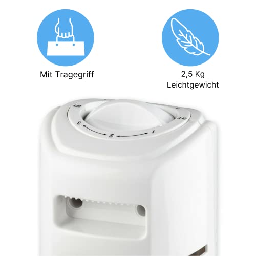 Leiser Turmventilator Commodoor mit energieeffizientem Betrieb