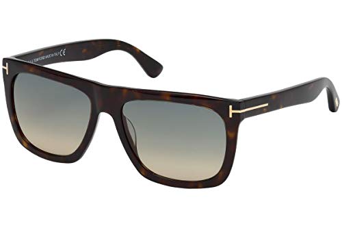 Tom Ford FT0513 Morgan Square Sunglasses, Dark Havana, 57-16-140